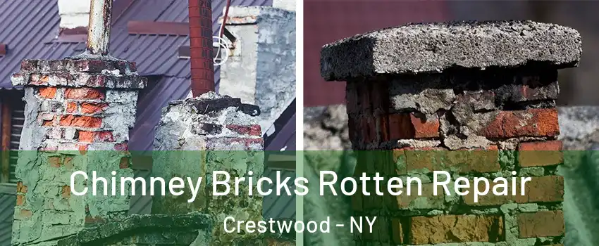 Chimney Bricks Rotten Repair Crestwood - NY