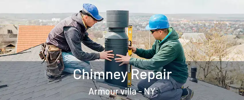Chimney Repair Armour villa - NY