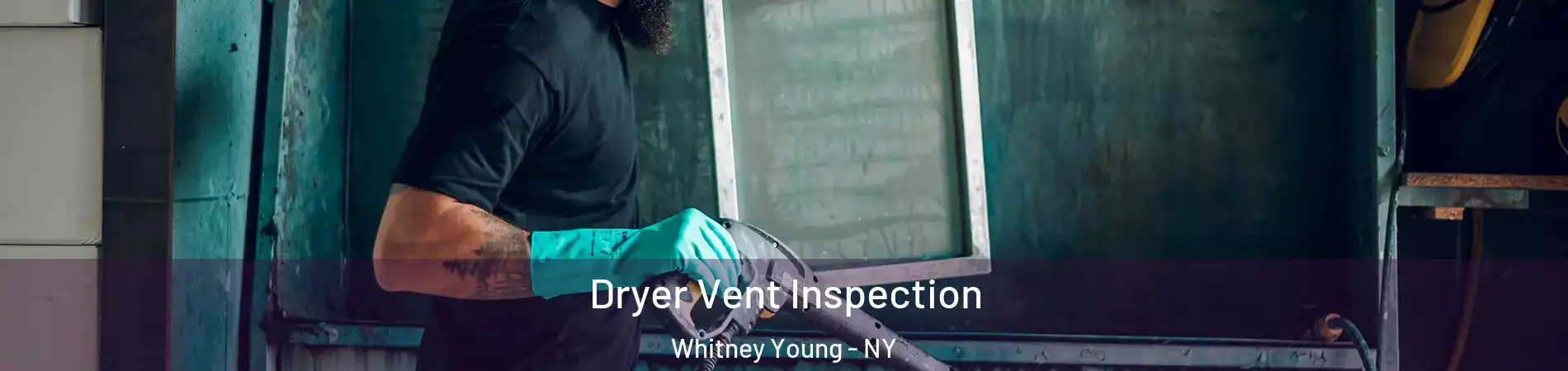 Dryer Vent Inspection Whitney Young - NY