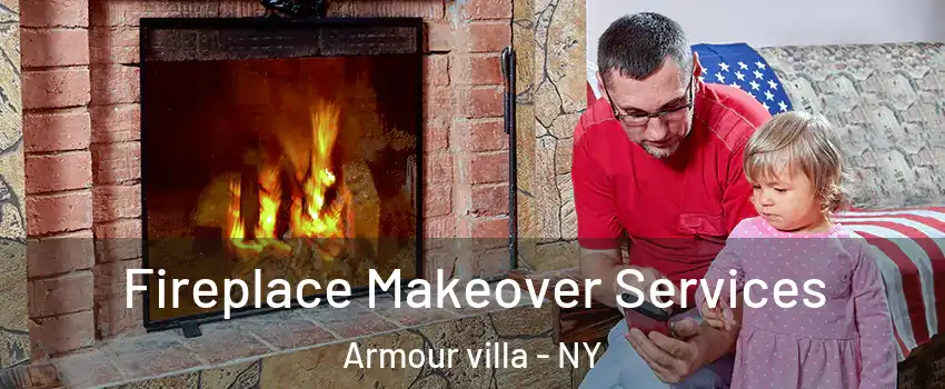 Fireplace Makeover Services Armour villa - NY