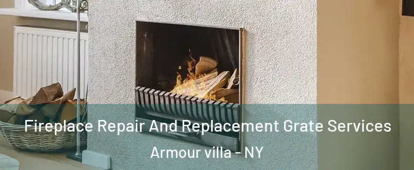 Fireplace Repair And Replacement Grate Services Armour villa - NY