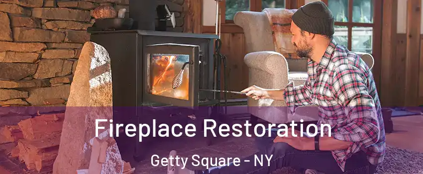Fireplace Restoration Getty Square - NY
