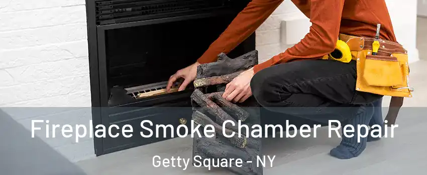 Fireplace Smoke Chamber Repair Getty Square - NY