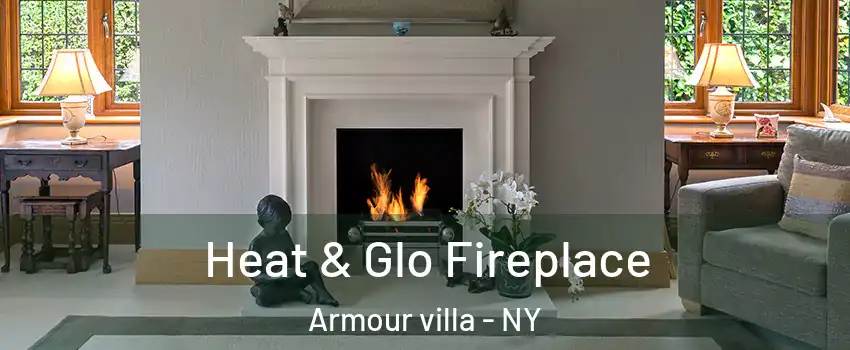 Heat & Glo Fireplace Armour villa - NY