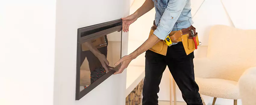 Metal Fireplace Installation in Getty Square, New York