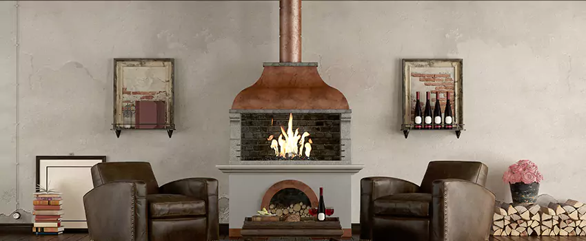 Thelin Hearth Products Providence Pellet Insert Fireplace Installation in Runyon Heights, NY