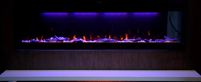 Dynamic Flame Color Fireplace Installation in Getty Square, NY