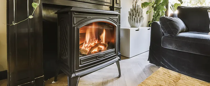 Valor Wood Fireplace in Getty Square, NY