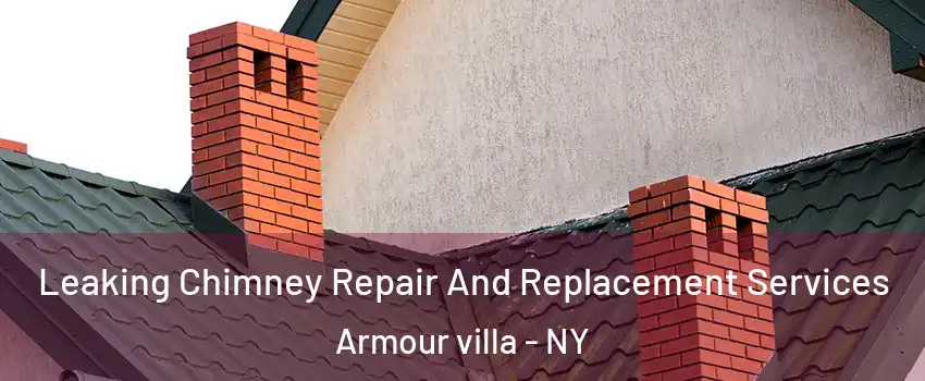 Leaking Chimney Repair And Replacement Services Armour villa - NY
