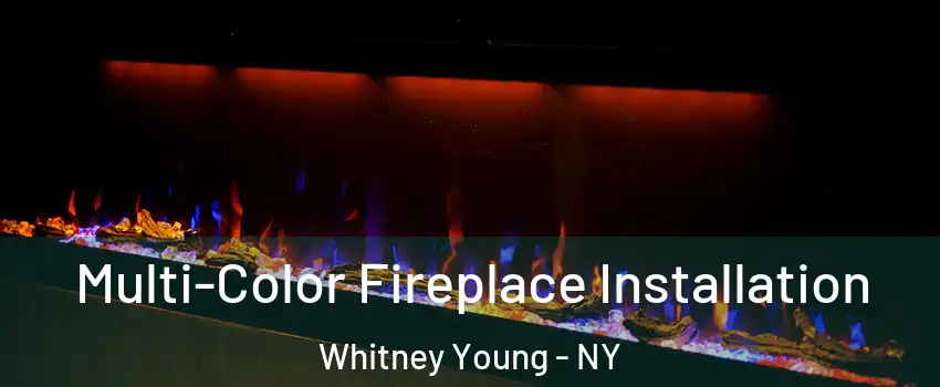 Multi-Color Fireplace Installation Whitney Young - NY
