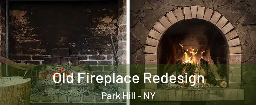 Old Fireplace Redesign Park Hill - NY