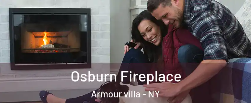 Osburn Fireplace Armour villa - NY