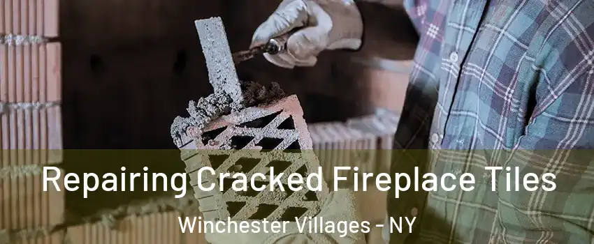 Repairing Cracked Fireplace Tiles Winchester Villages - NY