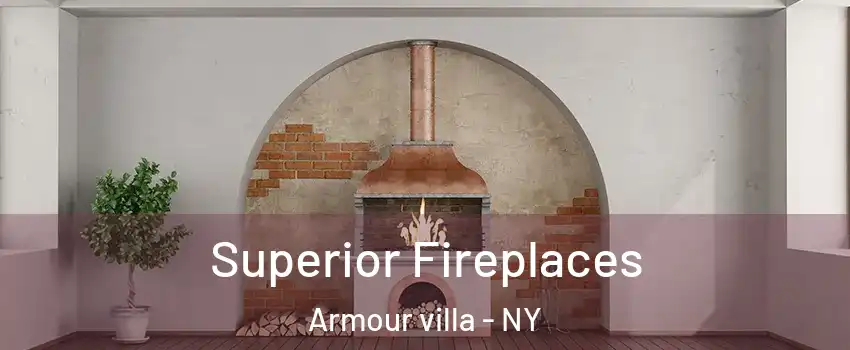 Superior Fireplaces Armour villa - NY