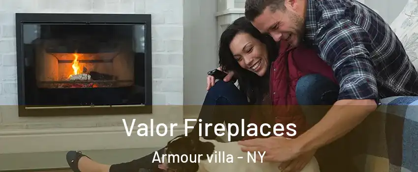 Valor Fireplaces Armour villa - NY